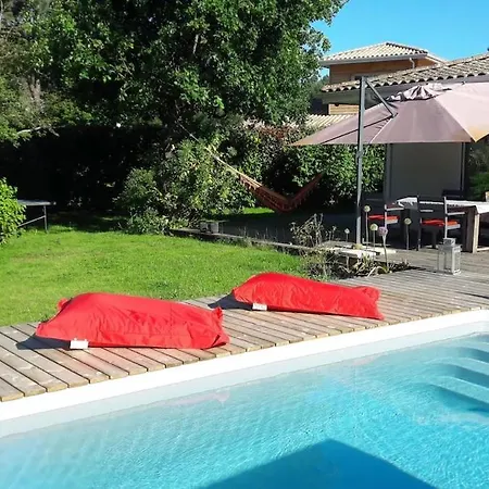 Maison Avec Piscine Chauffee Entre Ocean Et Bassin *
